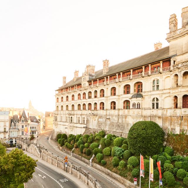 Façade des Loges du château Royal de Blois