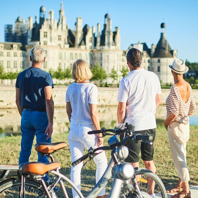 Vélos à Chambord 2