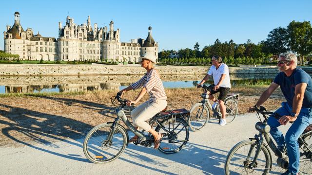 Vélos à Chambord