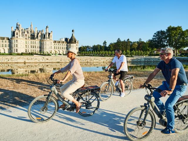 Vélos à Chambord