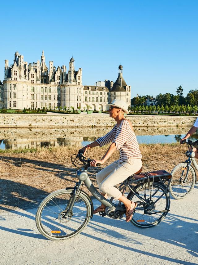 Vélos à Chambord