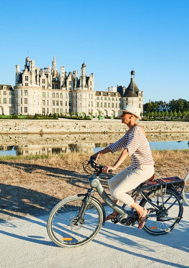 Vélos à Chambord