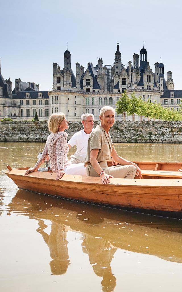 Barque à Chambord