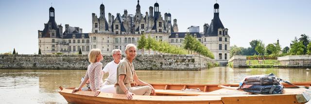 Barque à Chambord