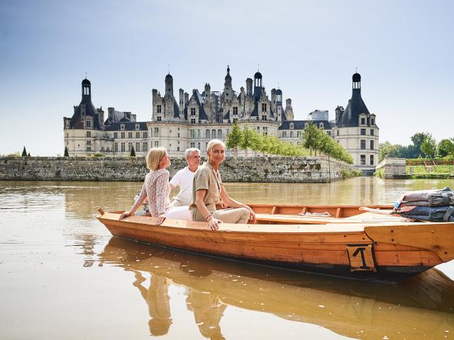 Barque à Chambord