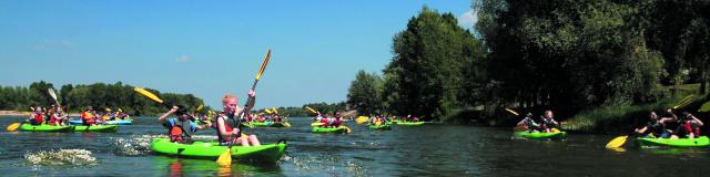 Canoe sur la Loire