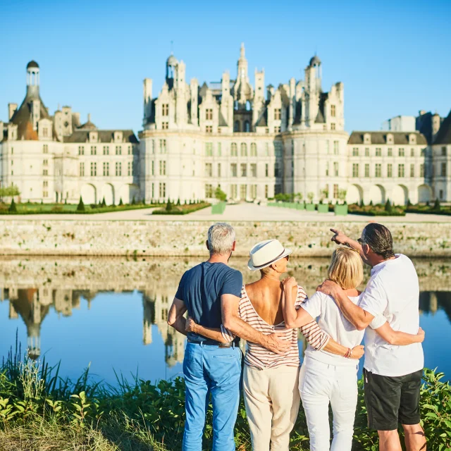 Groupe à Chambord