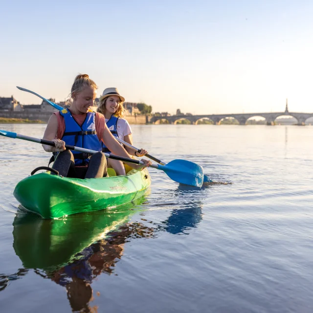 Canoë sur la Loire