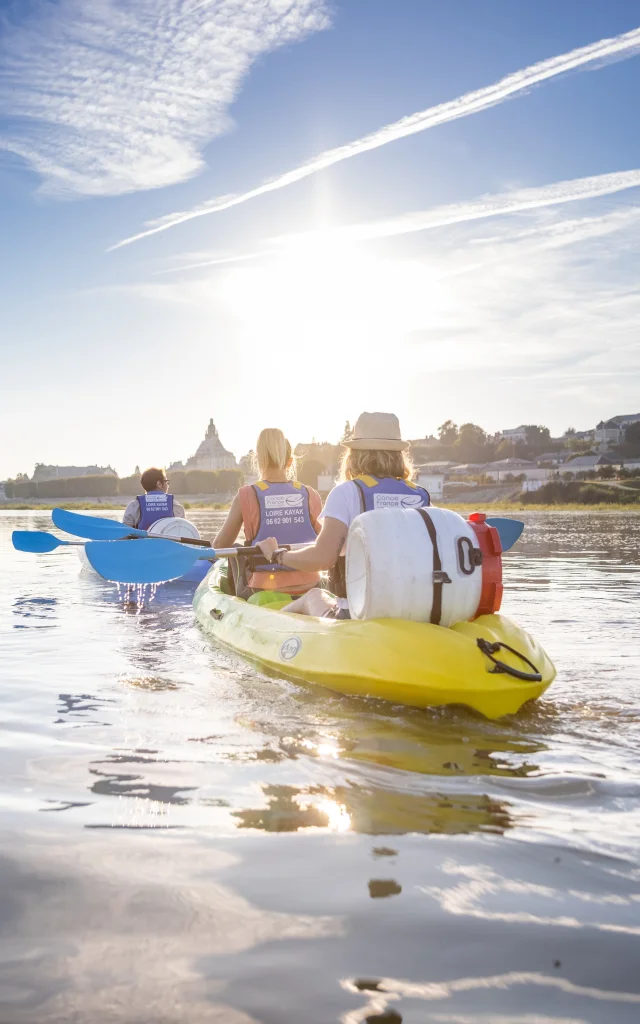 Canoë sur la Loire