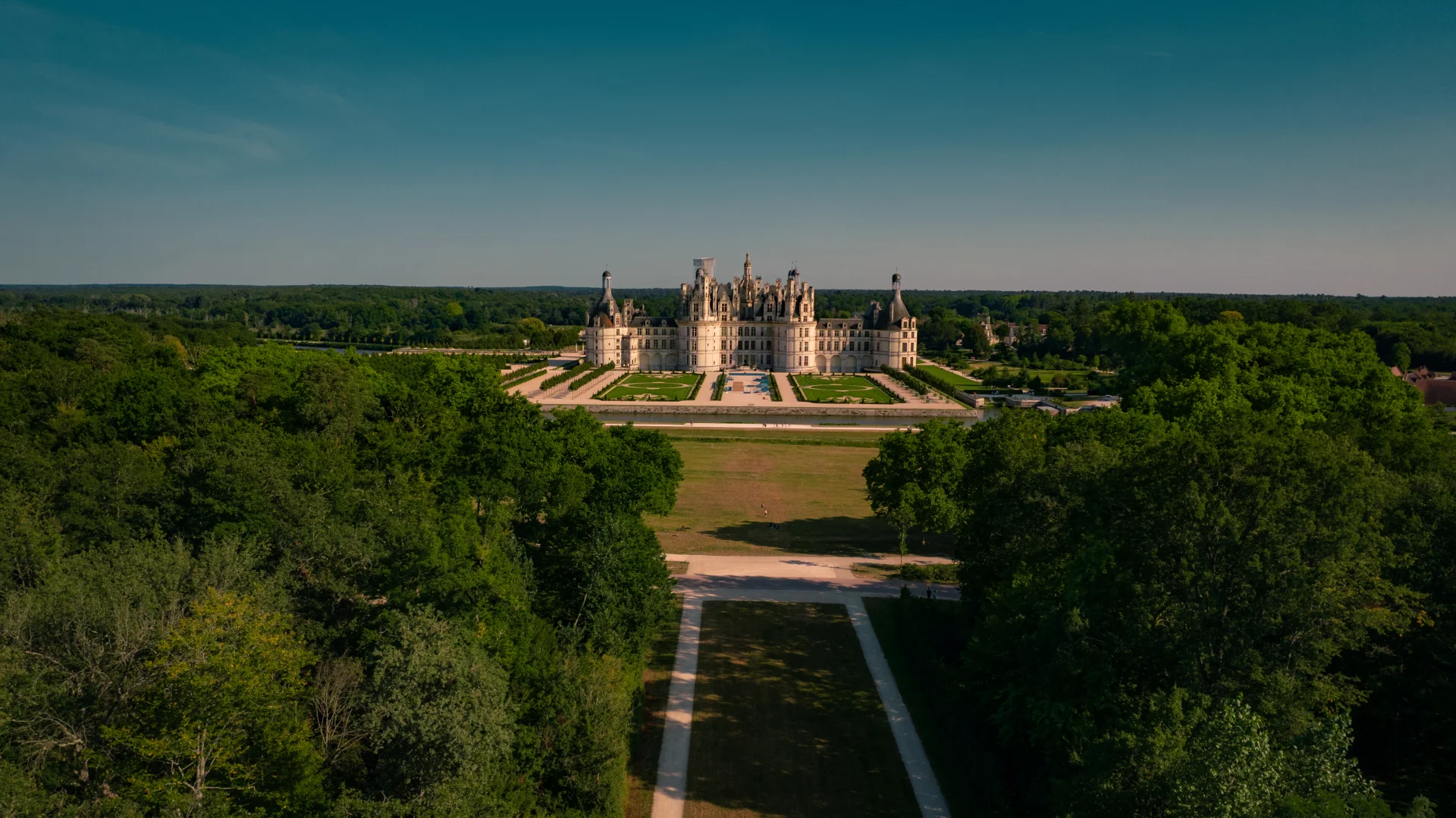 Chambord aérien