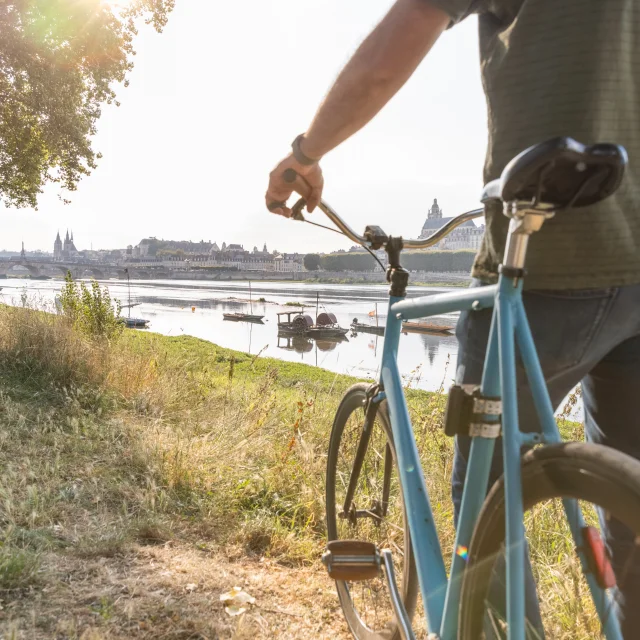 Balade à vélo au port de la Creusille