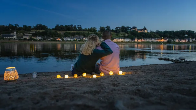 Soirée à Chaumont-sur-Loire