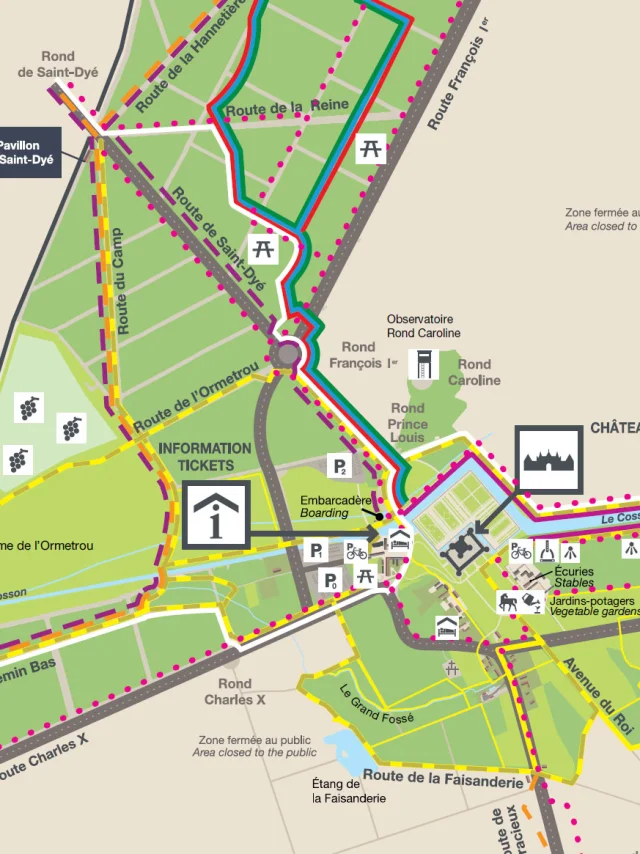 Plan Balade à Chambord