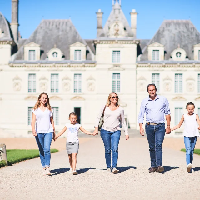 Balade en famille à Cheverny