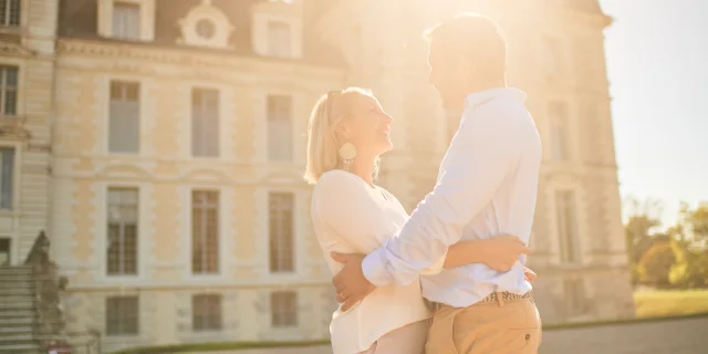 Couple à Cheverny