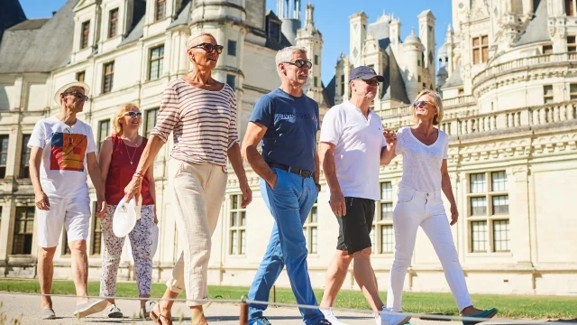 Groupe à Chambord