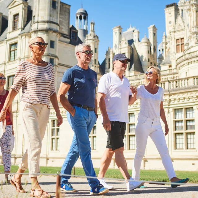 Groupe à Chambord