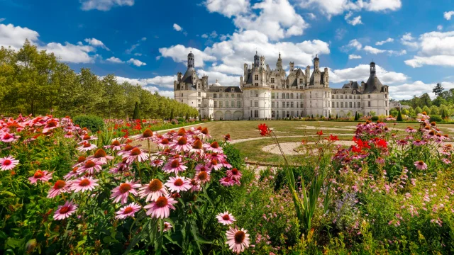 Domaine National De Chambord Jardins En Fleurs