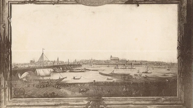 Gravure De Blois après 1724