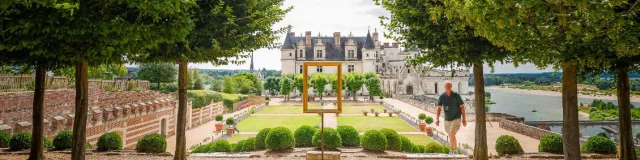 Jardin Château Royal d'Amboise