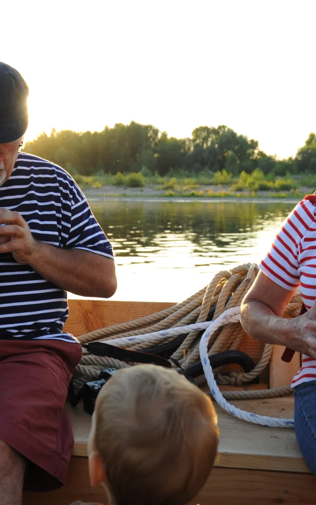 Musiciens sur la Loire