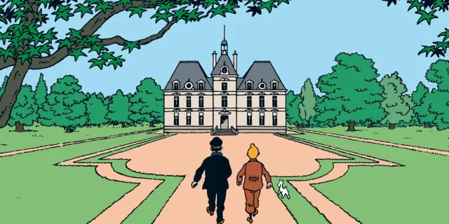 Tintin à Cheverny