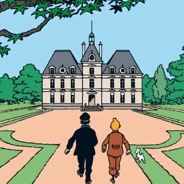 Tintin à Cheverny