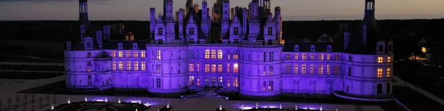 Illuminations des Jardins à La Française à Chambord