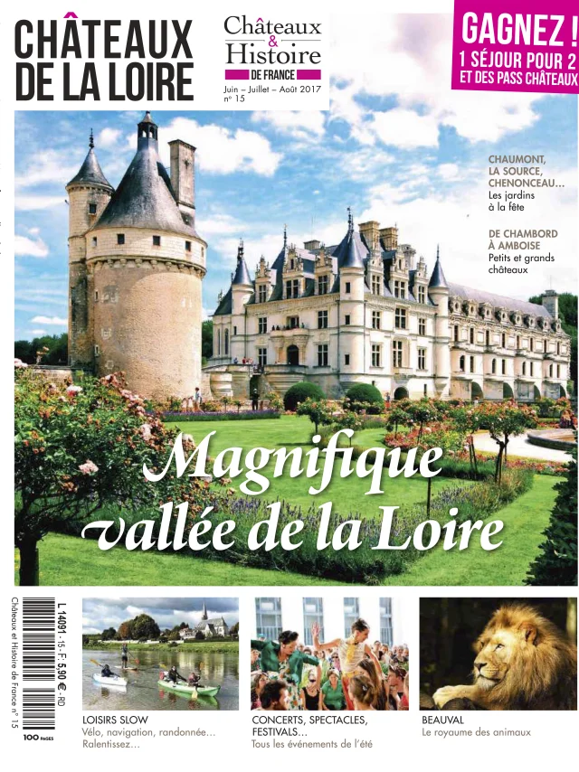 Magazine Chateaux De La Loire 2017