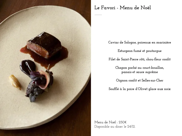 Menu 24 Le Favori